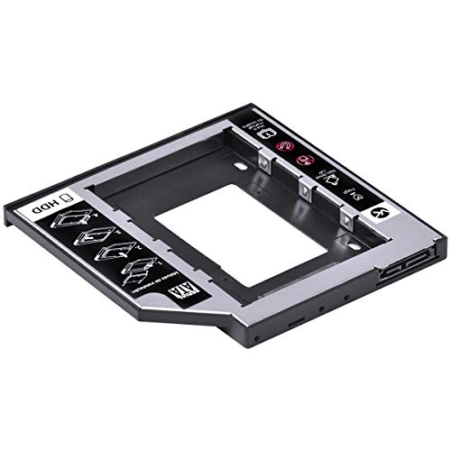 ADAPTADOR CADDY PARA HD OU SSD GAVETA DVD NOTEBOOK SATA 9.5MM AC-95 - VINIK