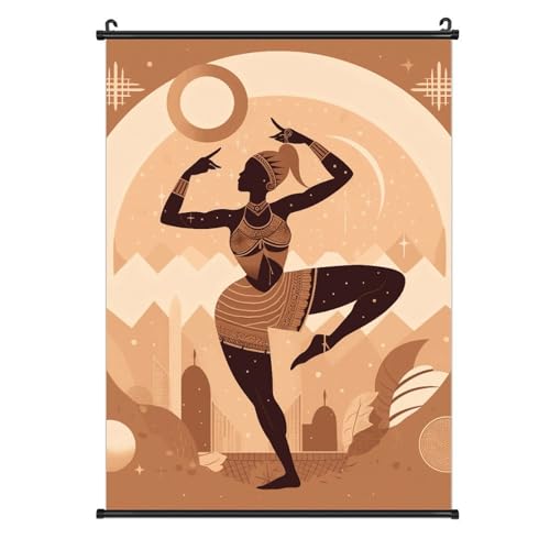 Poster sur toile silhouette de personnes pour salon moderne et bureau élégant