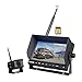 CAMONS FHD 1080P Digital Wireless Backup Camera for RV/Truck/Trailer with 7" HD LED Monitor (2 or 4 Split No Flicker, Built-in DVR), 145° AHD IR Night Vision IP69 Waterproof Rear/Side/Front Camera
