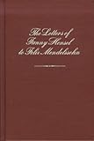 The Letters of Fanny Hensel to Felix Mendelssohn (Ex)