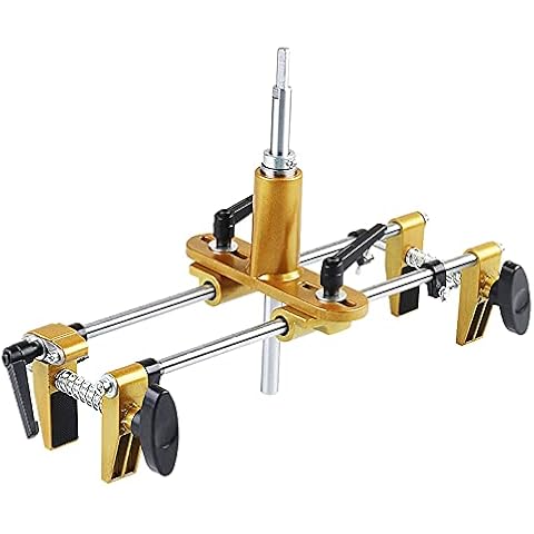 DUEBEL Door Lock Hole Opener Kit for Installing Doors Lock Mortiser Kit for Wooden Doors Mortising Machine Door Lock Installation Kit Mortise Jig Cover
