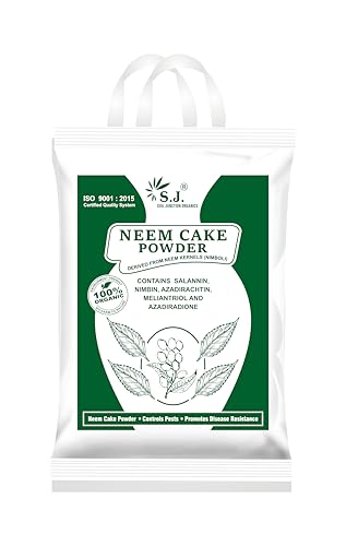 Image of SJ Organics Cake Powder for Plants 5 Kg - Organic Fertilizer & Pest Repellent
