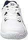 K-Swiss Herren Receiver V Tennisschuh, White/Peacoat/Silver, 47 EU
