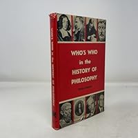 Who's who in the history of philosophy, B0007DJWN6 Book Cover