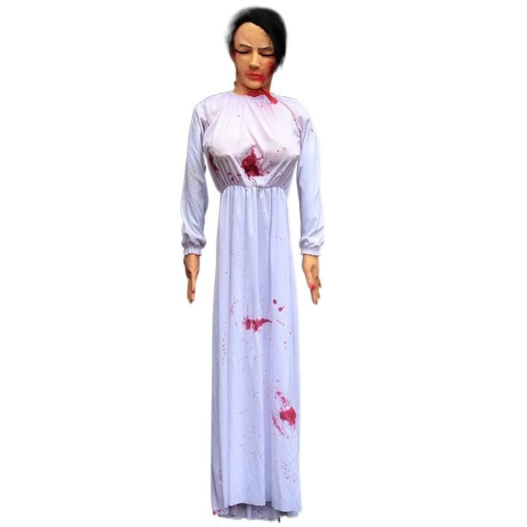 Mannequin hanté de latex RLKHXBS grand modèle horreur suspendu