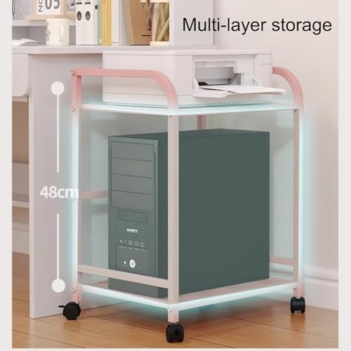 Meuble stéréo mobile à 2 niveaux pour optimiser votre espace vinyle - 6