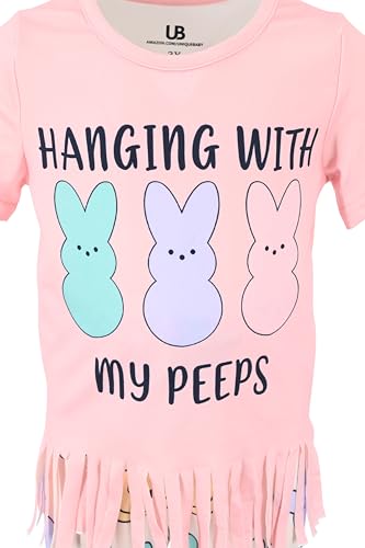 Image of Unique Baby 2 Piece Girls Bell Bottom Leggings Outfit with Short Sleeved Shirt Kid and Toddler Clothes Set