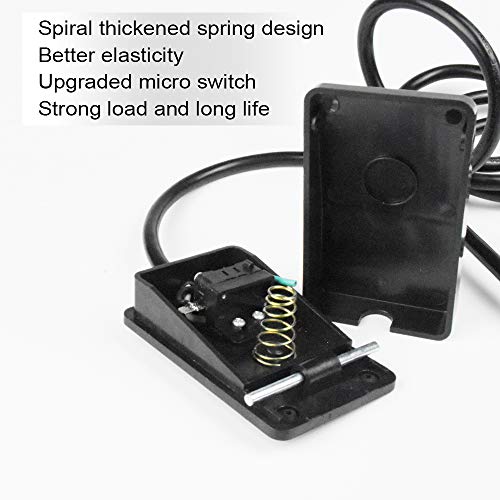 Briidea SUVELAM Foot Switch, Foot Operated Pedal Controller Power Switch Woodworking Machine Control thumb #3