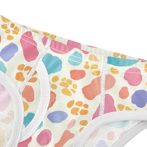 KLL Leopard Print Toddler Boys Pure Cotton Underwear Briefs Cute Undies4