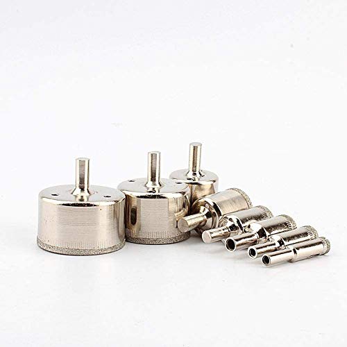 Set de 8 brocas para vidrio y azulejo con sistema de refrigeración miniatura 2