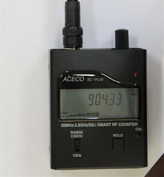 Handheld Digital Frequency Meter ACECO SC-1 Plus Professional GSM 30MHZ-2.8GHZ