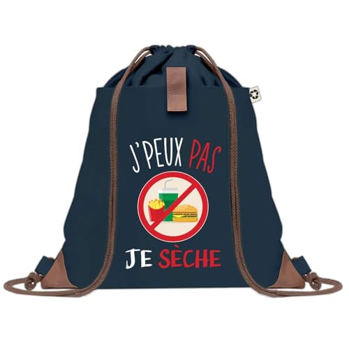 Sac de sport bleu j'peux pas sèche : idée cadeau collègue