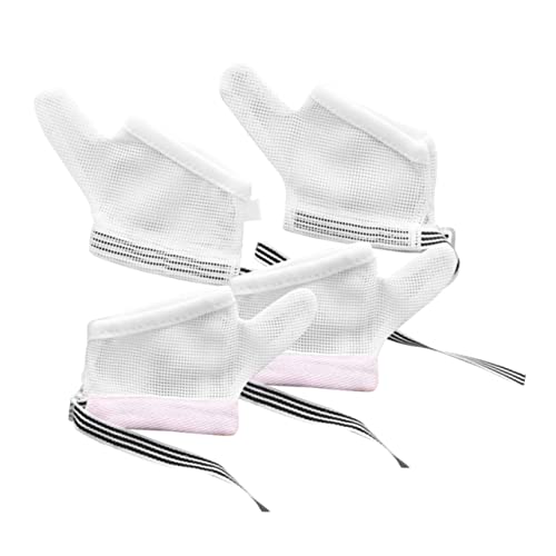 2 Pairs Baby Thumb Sucking Stop Gloves Infant Finger Protectors Breathable Fabric Suitable for Toddlers Thumb Sucking Guard for Boys and Girls
