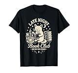 Cozy Reading Cat Book Lover Night Designs