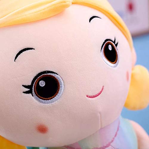 Image of Tickles Mermaid Soft Doll Stuffed Plush Animal Toy for Kids Girls Birthday Gifts (Color: Pink Size: 60 cm)