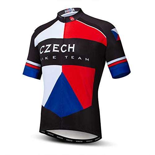 WeimoMonkey Men's Cycling Jersey Bike Sportswear L