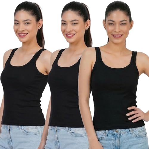 Image of Camisole Tank Top for Women | Ultra-Soft Pure Cotton Innerwear