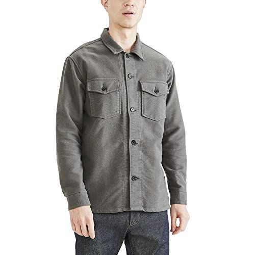 Chemise décontractée à manches longues Dockers anti-transpiration pour homme actif