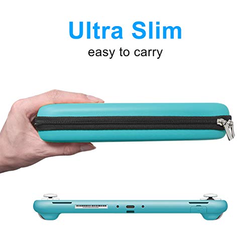 Carrying Case Plus Tpu Case Cover And Screen Protector Compatible With Nintendo Switch Lite, 4 In 1 Accessories Kit, Portable Carrier Travel Bag Case Comes With 8 Game Card Slots For Switch Lite 2019 #TOP4