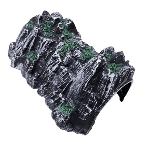 Milisten Model Railway Scenery Toy Scale Train Tunnel for Kids Simulated Railroad Toy Unique Cave Design