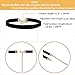 YOKER 22 Pcs Necklaces Black Velvet Choker Set for Womens Velvet Choker Set Classic Gothic Tattoo Lace Chokers Adjustable for Party Cosplay Christmas Birthday