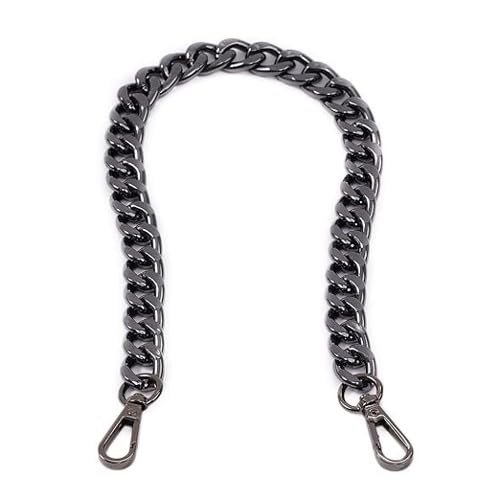 BARBUDDY Medium Size Fabulous Metal Shoulder Crossbody Purse Strap Replacement Bag Chain Accessories (24‘’, Black)-image-7