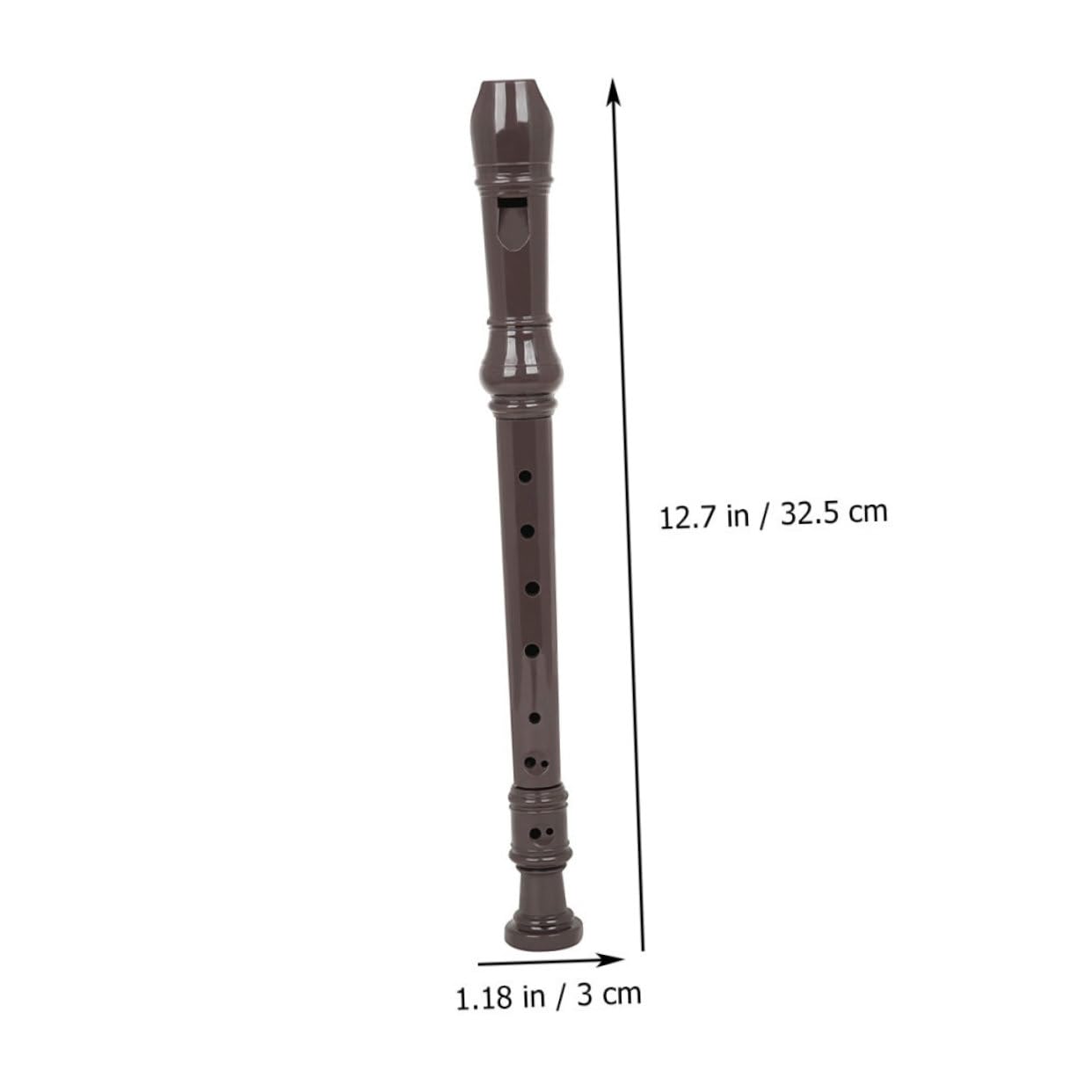 OFFSCH Soprano Recorder Durable Flute for Beginners and Students for Music Education and Skill Development Traditional Instrument for All Ages