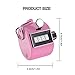 Clicker Counter Metal Hand Tally Counter 4-Digit Number Counter, Handheld Mechanical Counters Clickers Pitch Umpire Click Counter for Baseball, Coaching, Knitting, People, Lap, Fishing, Golf, (Pink)