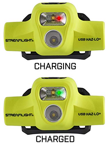 Linterna frontal de 250 lúmenes Streamlight 61463 USB HAZ-LO con bloqueo anticaída de energía 6