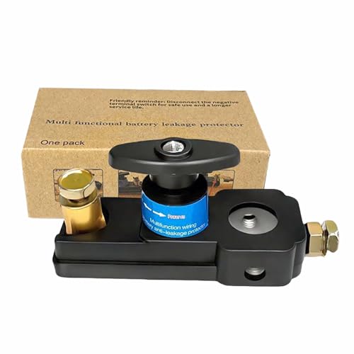 YUISI Battery Cut Off Switch 12V/24V - Car Battery Disconnect Switch, Battery Kill Switch for Car, RV, Truck, Boat, Motorcycle - Easy Manual Shut Off,...