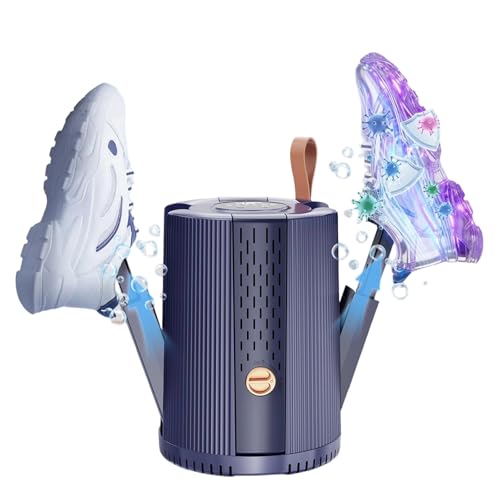 Bestery Boot Dryer for Work Boots, 6 Hour Intelligent Timer, Shoe Dryer with Heat Blower, Portable Glove Dryer, Socks Dryer & Shoes Warmer, Automatic Shut-Off Timer, Blue