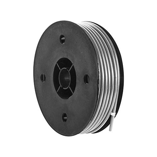 Gaine universelle Velox fil plat 25-10 gris en rouleau de 25m