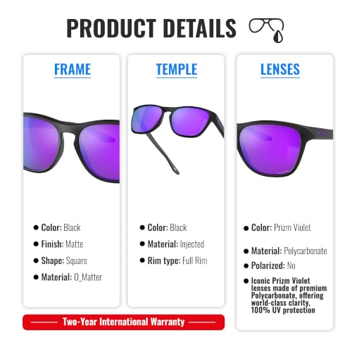 Image of Oakley MANORBURN OO9479 Square Shape Sunglasses With Official Eyewear Kit
