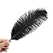 Bseash Natural Ostrich Feathers Bulk 12-14 inches (30-35cm) for Wedding Party Centerpieces, Flower Arrangement and Home Decoration (Black 50pcs)