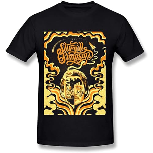 Photo de Fraxen Sturgill Simpson Country Music Men's T Shirt Black L