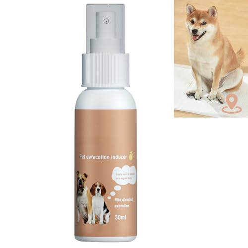Entrenamiento Defecación Spray,Ayuda de Entrenamiento de Inodoro para Perros,Spray de