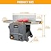 Hoteche 8-Inch Bechtop Jointer&Planer - 13-Amp Variable Speed Jointer Planer Combo with Extendable Table