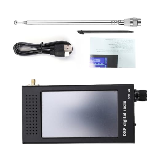 Radio à ondes courtes Irfora DeepSDR V6 DSP en alliage d'aluminium robuste