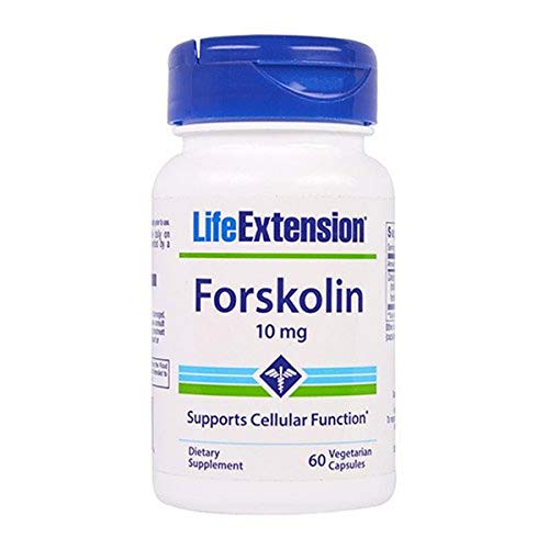 Life Extension Forskolin Vegetarian Capsules, 60 Count
