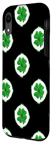 Iphone Xr Good Luck Care Cute Bear Lucky Four-Leaf Clover Halloween Case #TOP1