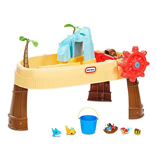 Image of Little Tikes Island Wavemaker Water Table with Five Unique Play Stations and Accessories, for 2 + years Multicolor