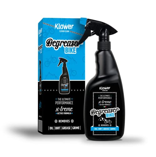 Klower Sgrassatore Bici Bicicletta Bike Rimuove Grasso Olio Polvere Sporco 750 Ml