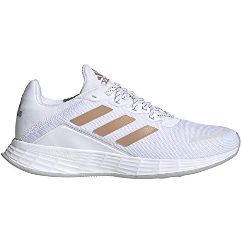 Preisvergleich Produktbild adidas mens Duramo Sl Running Shoe, White / Copper Metallic, 11 US