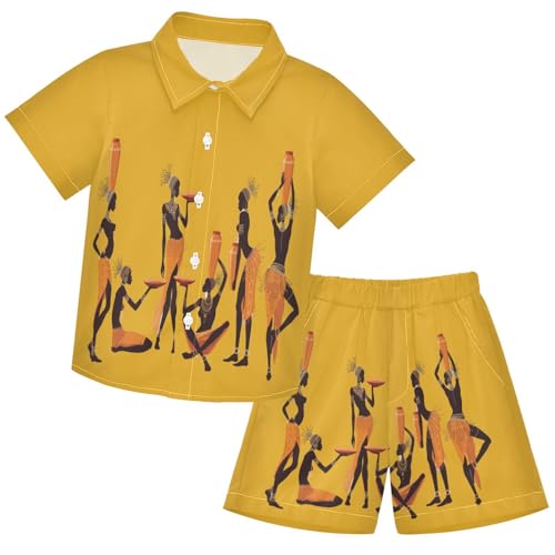 Image of visesunny Boys 2 Pieces T-shirts and Shorts Floral Tops & Shorts Summer Outfits 3-10 Years Clothes