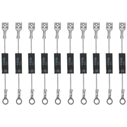 UPKOCH 10pcs Microwave Accessories Microwave Oven Parts Unidirectional Diode Supplies Micro-wave Oven Abs
