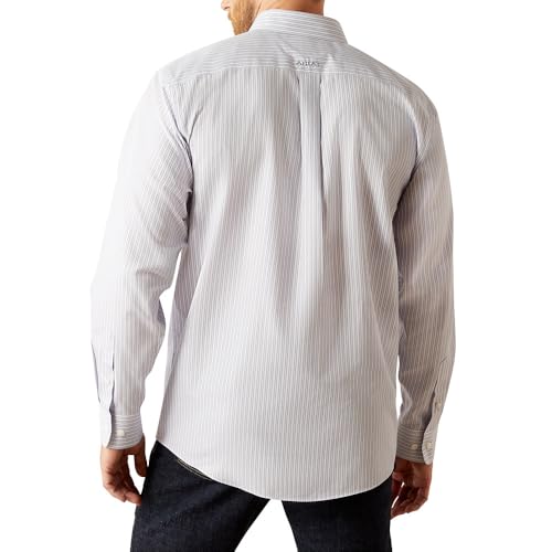 Ariat Men's Blue Wrinkle Free Don Shirt2