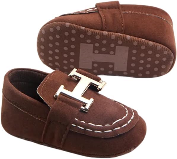 Newborn Baby Boys Loafer Shoes Casual Mocassin Comfortable 5