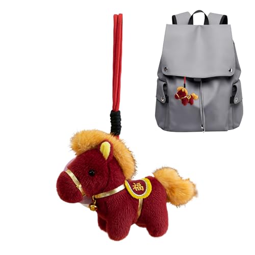 Porte-clés cheval durable avec cordon détachable chic pour vos clés de maison