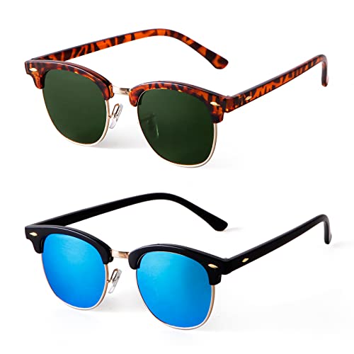 VIA LEECA �Z�~�������X�Ό��T���O���X �j�����p �N���V�b�N �n�[�t�t���[�� �h���C�r���O�T���O���X 100%UV�u���b�N, C5+C6�B, S