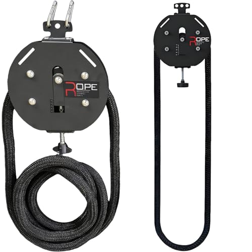 Equipo de gimnasio en casa con polea de cable portátil para salón